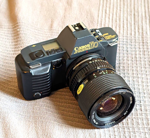 Canon t70 35mm - canon, camera