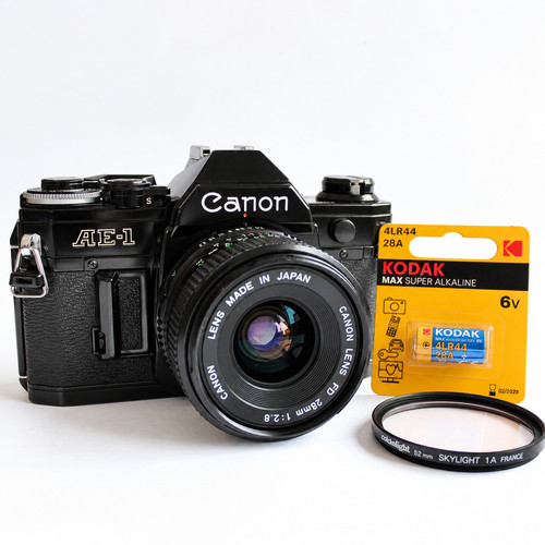 Canon schwarze 35mm - canon, ae-1