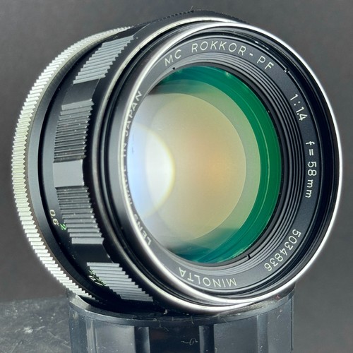 Minolta rokkor 58mm f1 4 - rokkor,