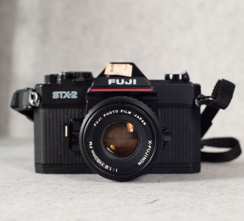 Fuji stx slr 35mm filmkamera - stx-2,