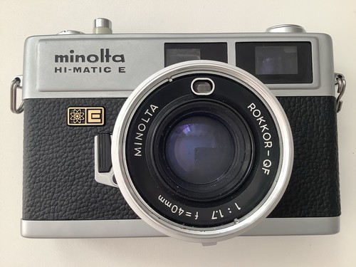 Minolta matic 35mm film - minolta,