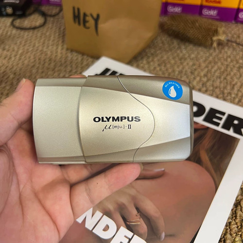 Olympus mju champagne 35mm - ii,